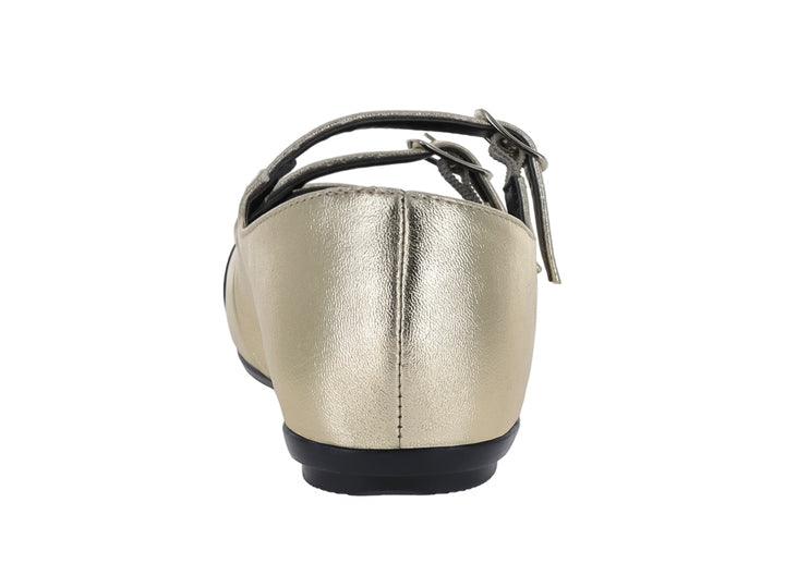 Zapatos Planos Gabriela Oro para Niña