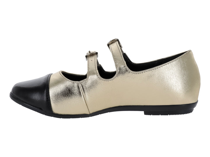 Zapatos Planos Gabriela Oro para Niña