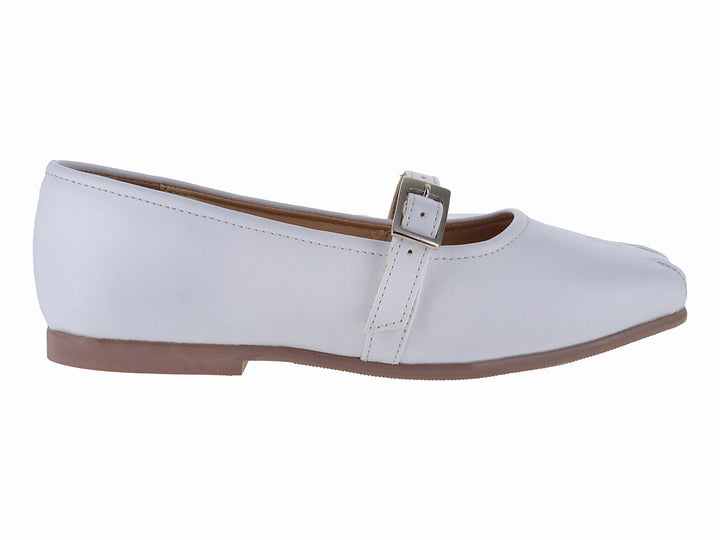 Zapatos Ballerinas Gabriela Blancos para Niña