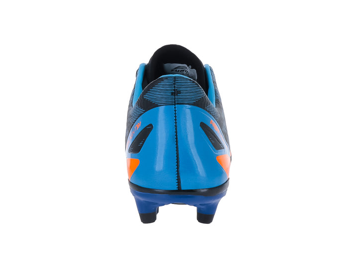 Tenis de Fútbol Furia Azul y Naranja para Niño