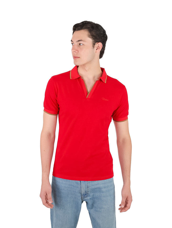 Playera Polo Bratto Rojo para Hombre