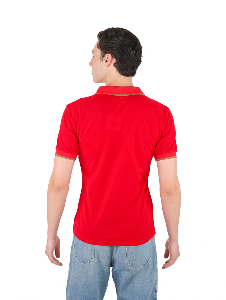 Playera Polo Bratto Rojo para Hombre