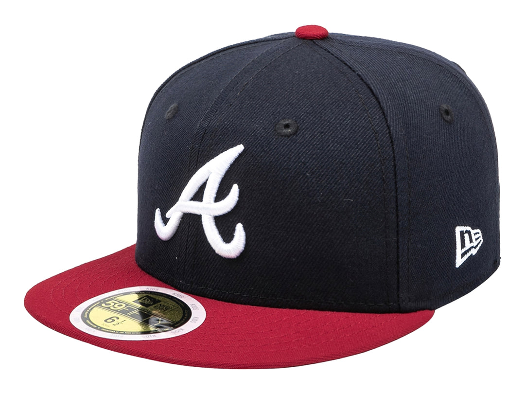 Gorra New Era Atlanta Braves Azul Marino para Niño