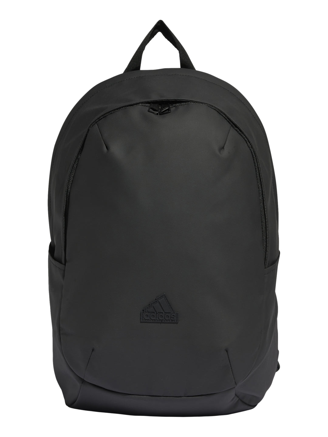 Mochila Adidas Ultramodern de color negro con diseño minimalista y logotipo frontal.