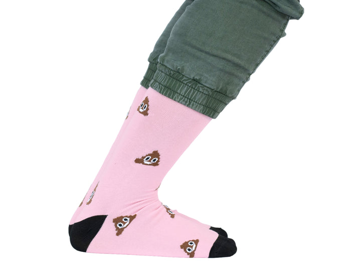 Calcetines Skunk Socks Rosa Caquitas para Mujer
