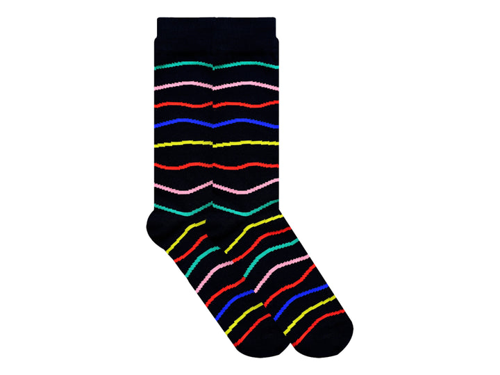 Calcetines Skunk Socks Multicolor de Líneas para Mujer
