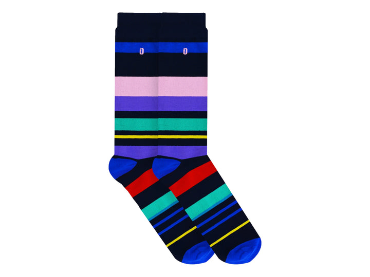 Calcetines Skunk Socks Multicolor de Líneas para Mujer
