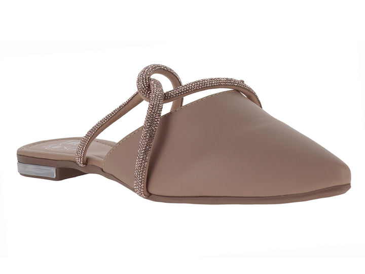 Zapatos Mule Luna Rosa Color Maquillaje para Mujer