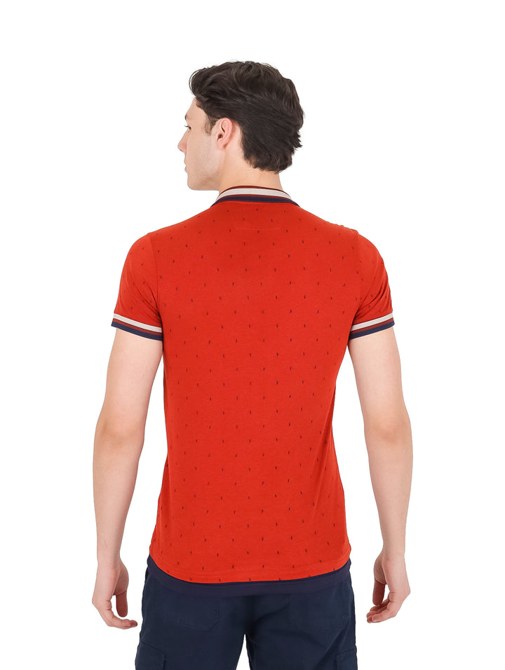 Playera Polo G.AMERICAN Marrón para Hombre