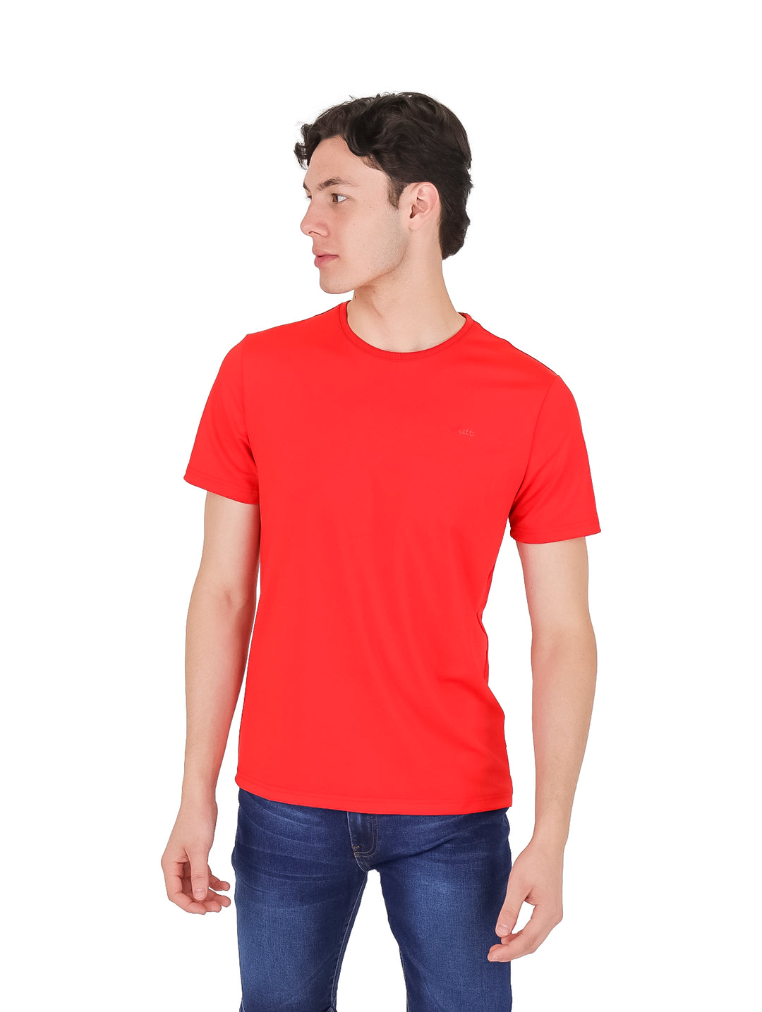 Playera Bratto Licra Rojo para Hombre