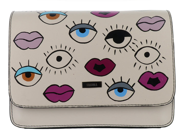 Bolso Mini Motola Celestun Perla para Mujer