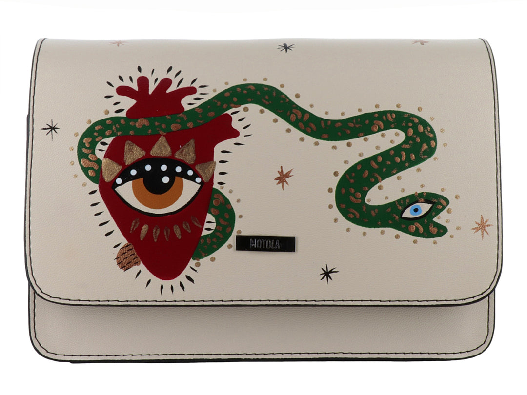 Bolso Mini Motola Kukulkan Perla para Mujer