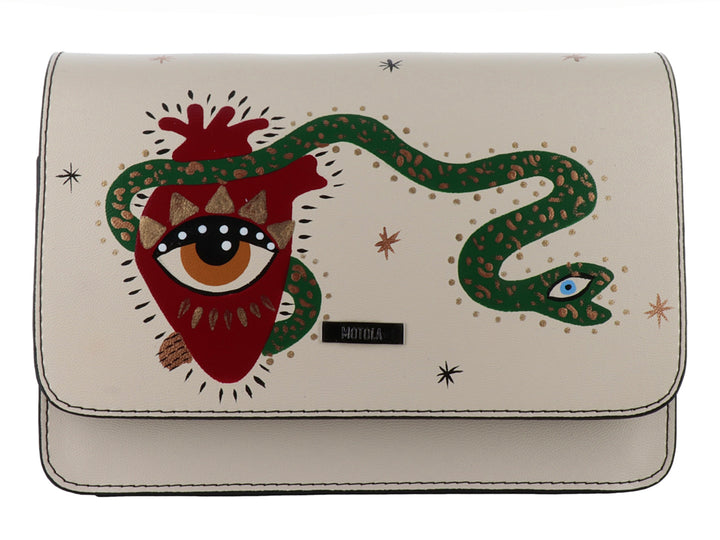 Bolso Mini Motola Kukulkan Perla para Mujer