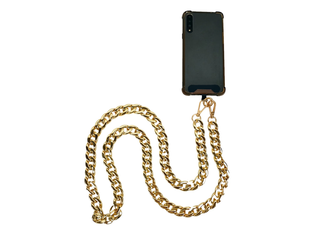 Colgante para Celular Twist Side Dorado para Mujer