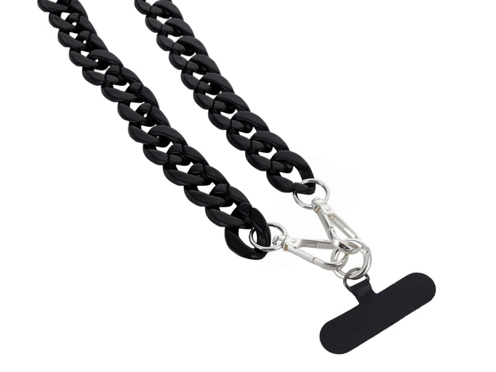 Colgante para Celular Twist Side Negro para Mujer