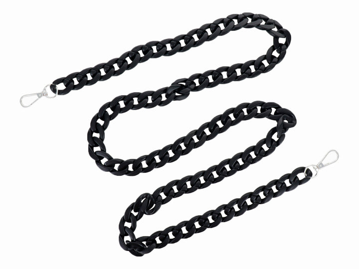 Colgante para Celular Twist Side Negro para Mujer