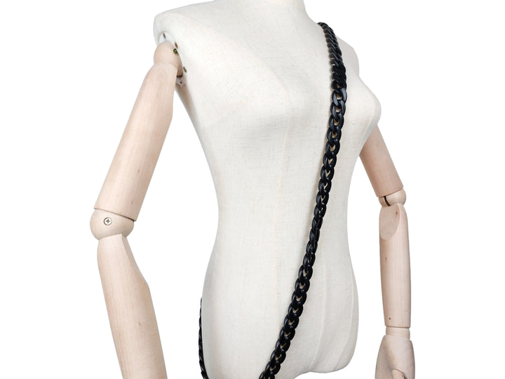 Colgante para Celular Twist Side Negro para Mujer