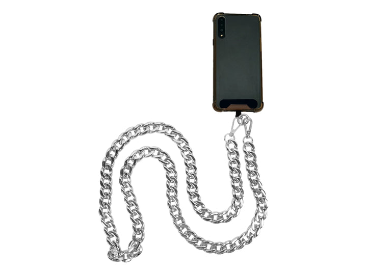 Colgante para Celular Twist Side Plata para Mujer