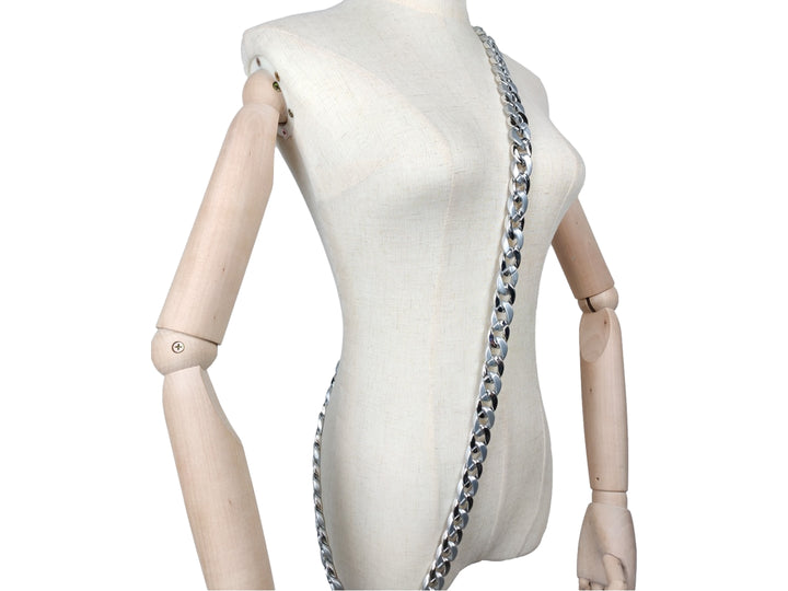 Colgante para Celular Twist Side Plata para Mujer