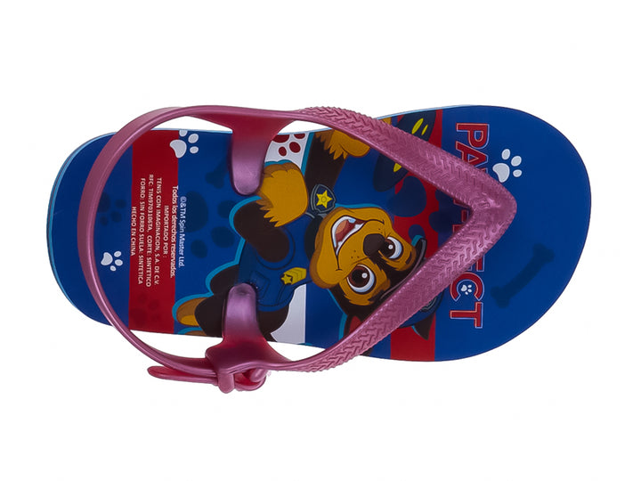 Sandalias Tenis con Imaginación Rojo para Niño