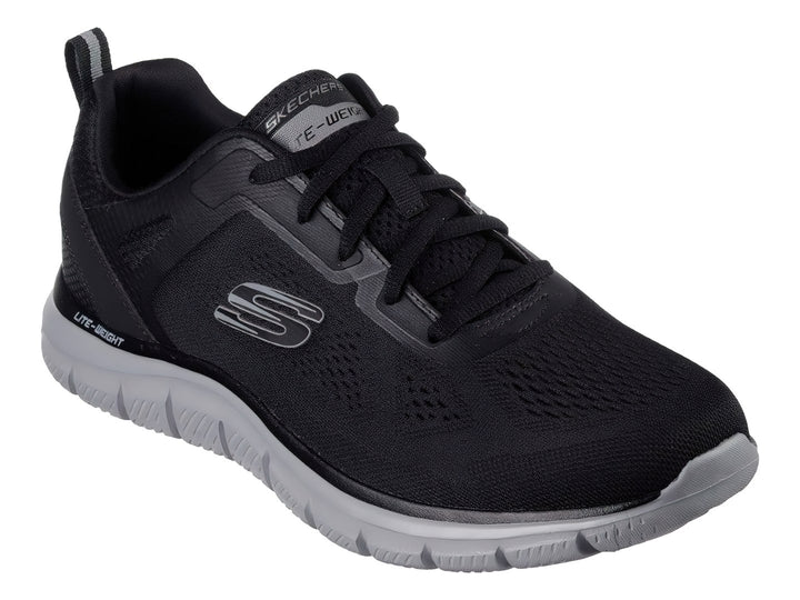 Tenis Skechers Track Negro y Gris para Hombre