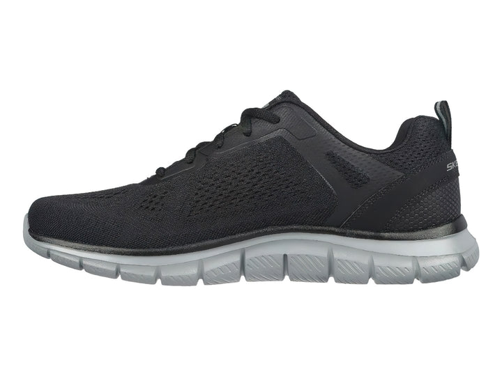 Tenis Skechers Track Negro y Gris para Hombre