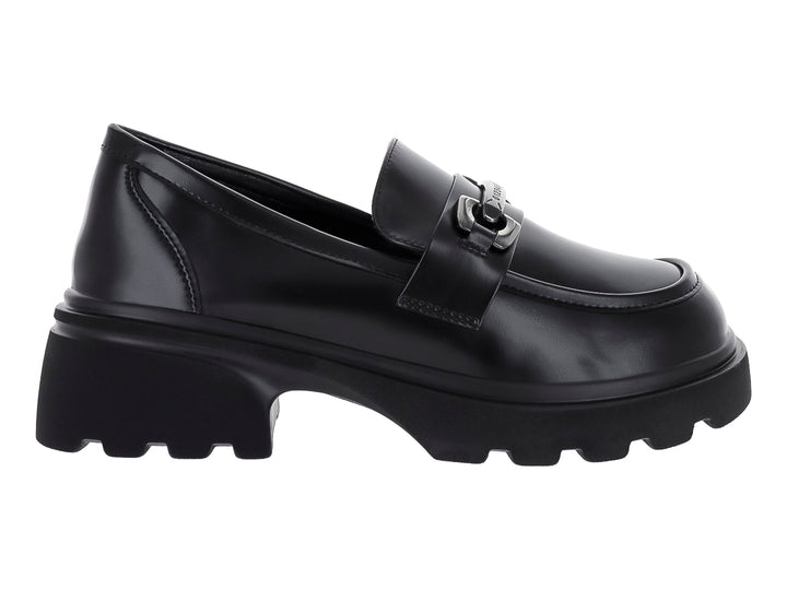 Zapatos Mocasines Roze Janfrin Negro para Mujer