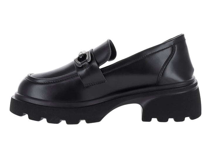 Zapatos Mocasines Roze Janfrin Negro para Mujer