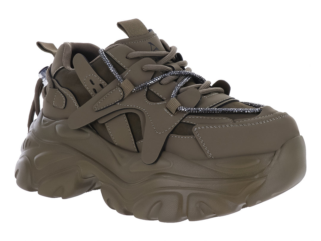 Tenis ATOK Taupe para Mujer