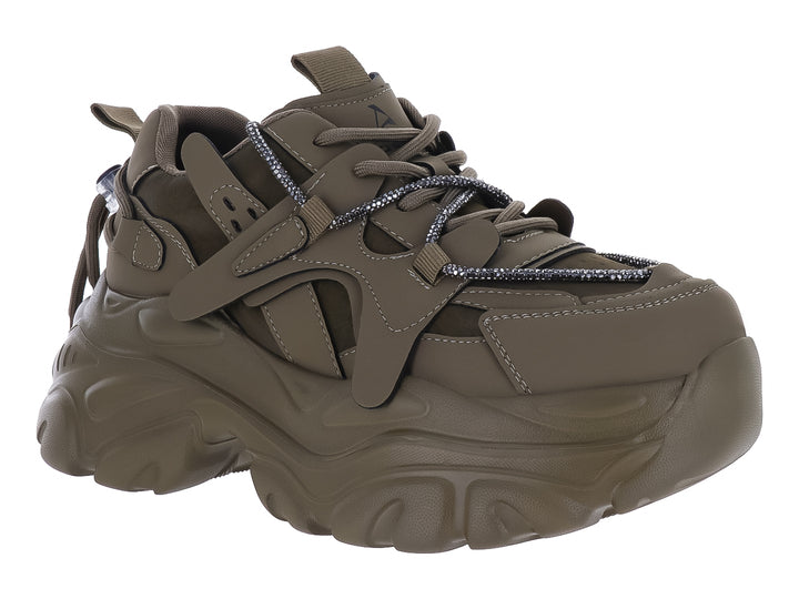 Tenis ATOK Taupe para Mujer