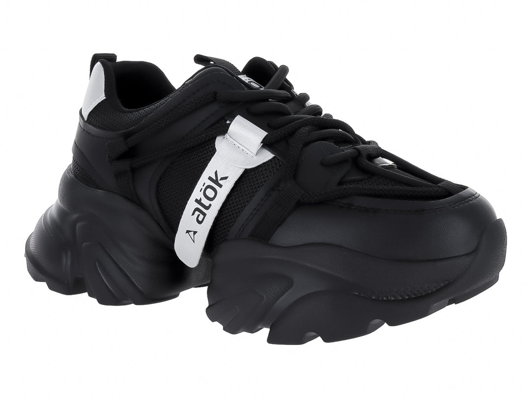 Tenis ATOK Chunky Negro para Mujer