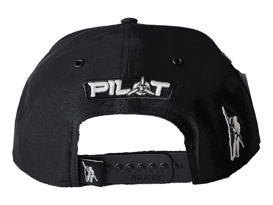 Gorra Snapback Shooter Squad Pilot Black
