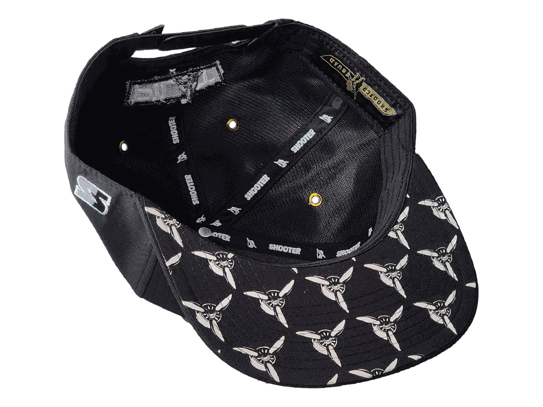 Gorra Snapback Shooter Squad Pilot Black
