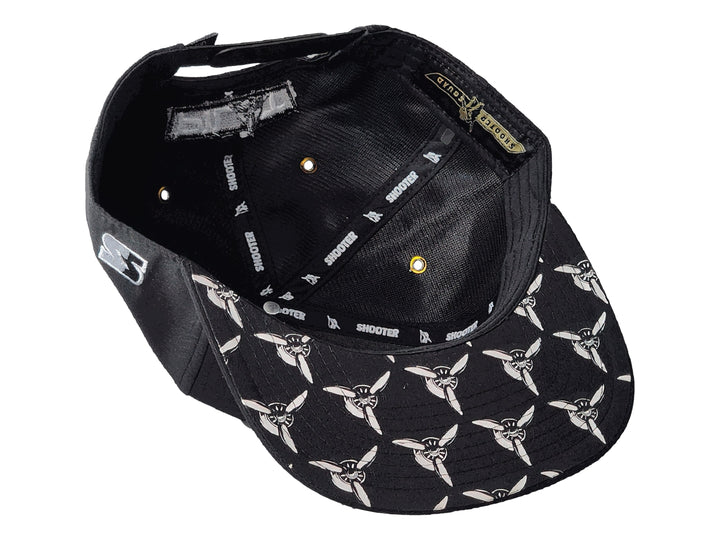 Gorra Snapback Shooter Squad Pilot Black