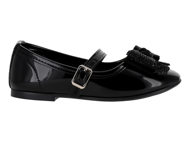 Zapatos Planos 4EVER Charol Negro para Niña