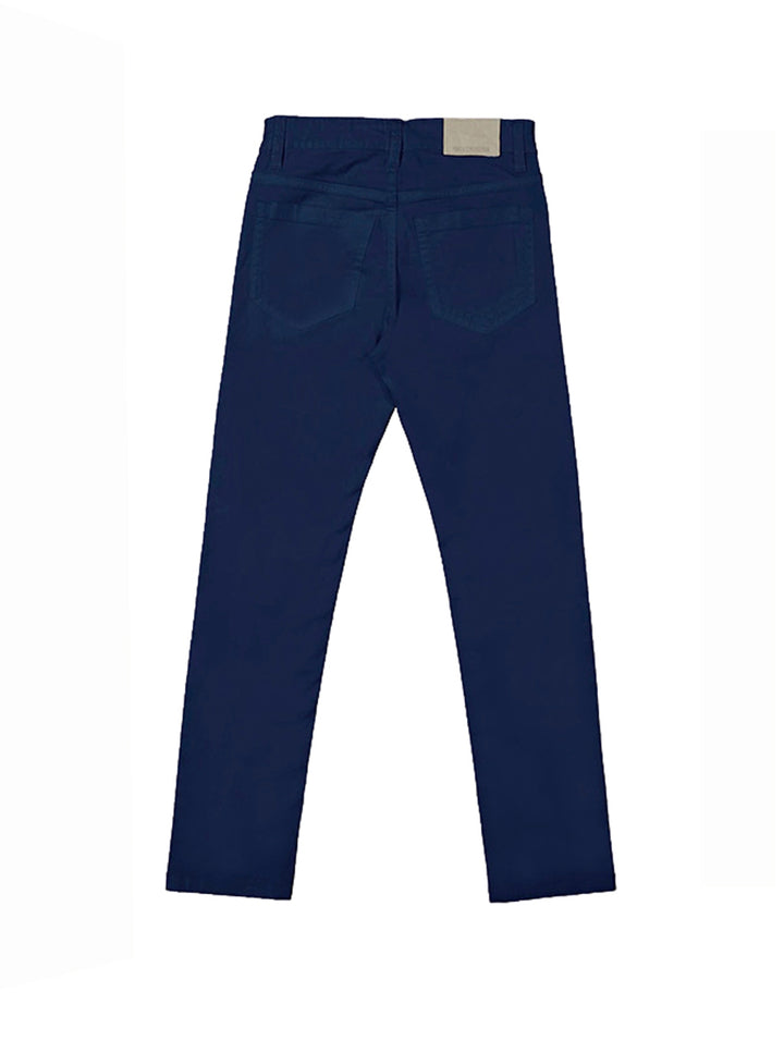 Pantalones vaqueros para niño en color azul marino.