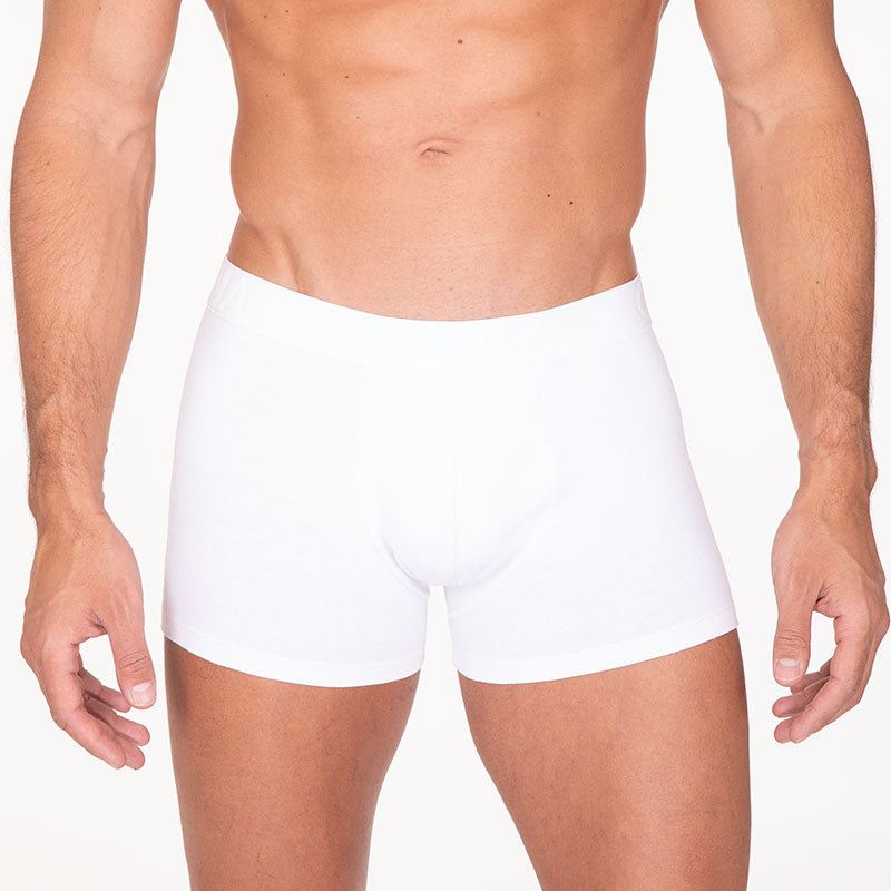 Bóxer Corto Optima Interior Blanco para Hombre
