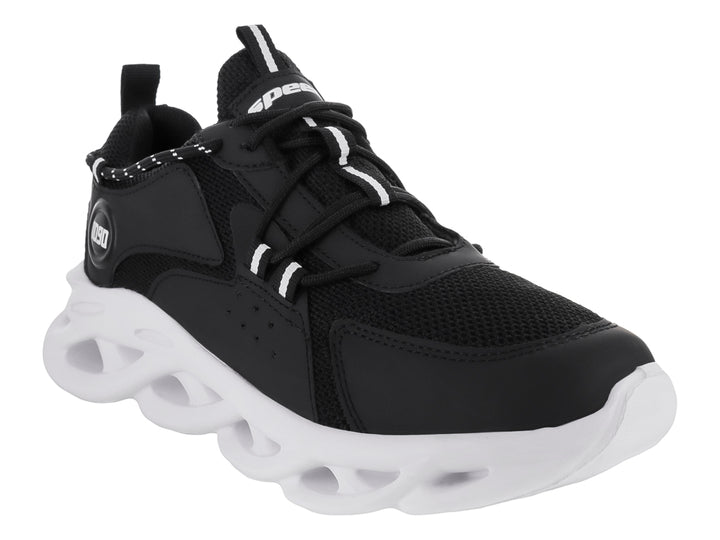 Tenis Andrax Negro con Blanco para Mujer