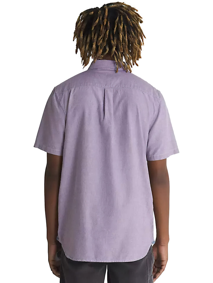 Camisa Vans Manga Corta Blackberry Wine para Hombre