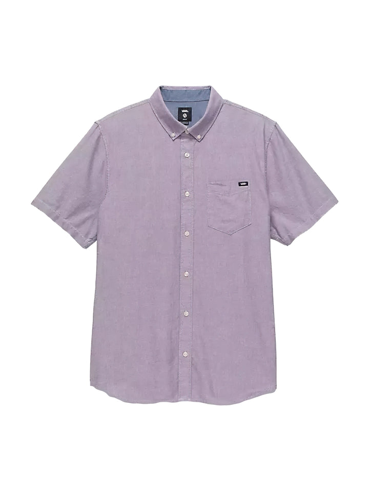 Camisa Vans Manga Corta Blackberry Wine para Hombre