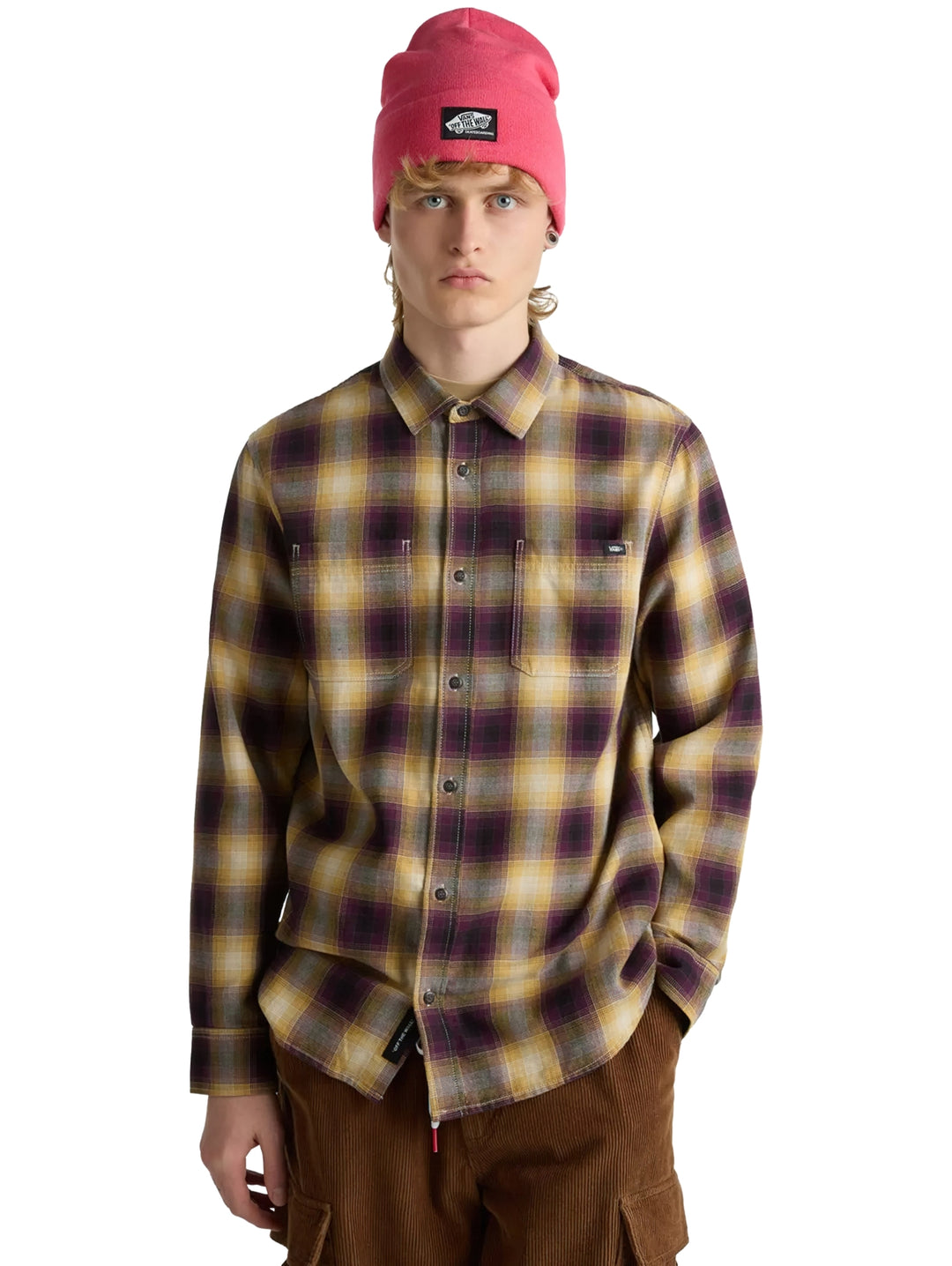 Camisa Vans Bailey Manga Larga Multicolor para Hombre