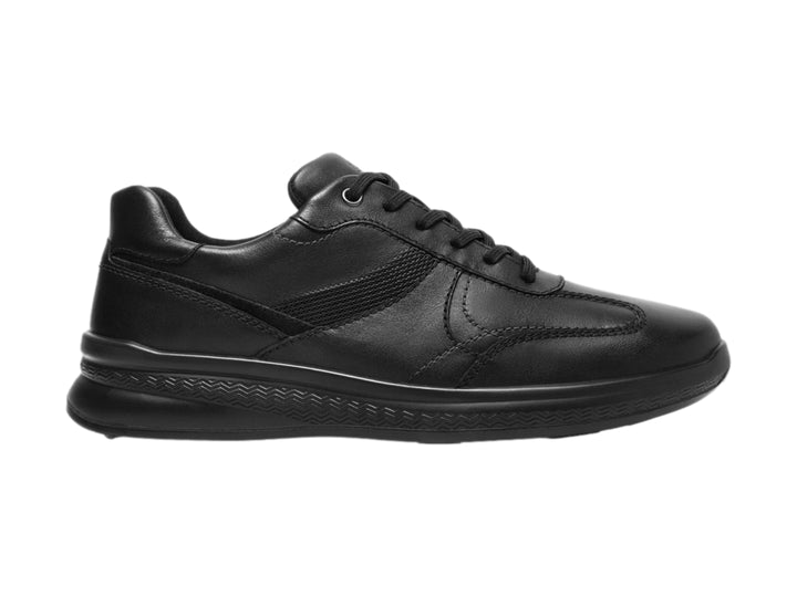 Zapato Flexi Negro de Cuero para Hombre