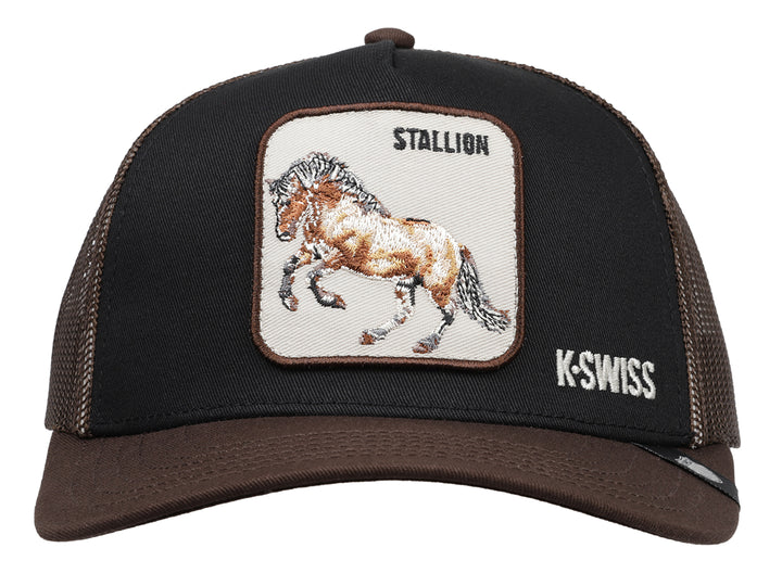 Gorra K-Swiss Caballo Negro para Hombre
