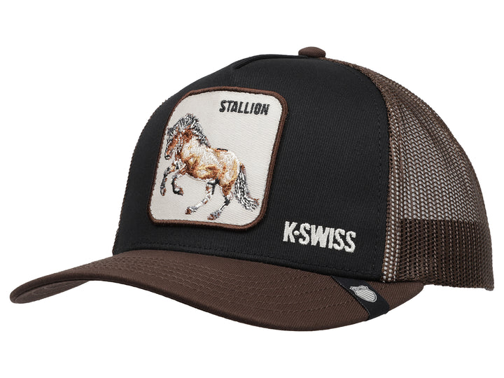 Gorra K-Swiss Caballo Negro para Hombre