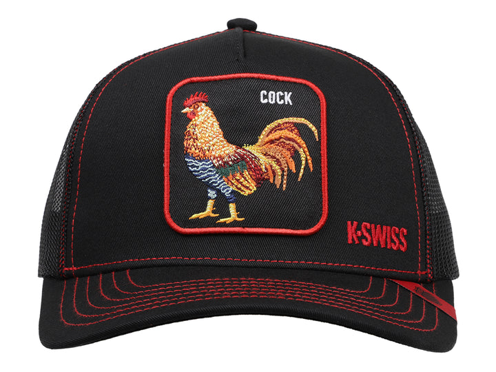 Gorra K-Swiss Gallo Negro para Hombre