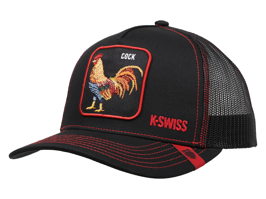 Gorra K-Swiss Gallo Negro para Hombre