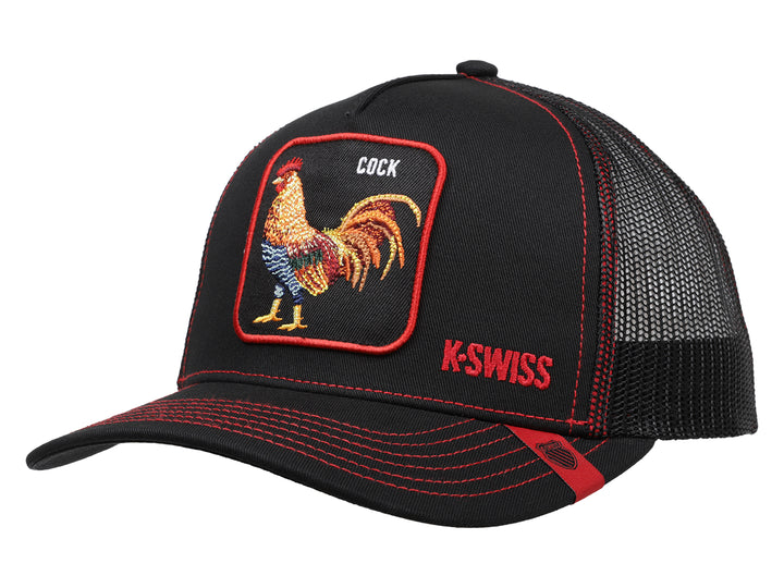Gorra K-Swiss Gallo Negro para Hombre