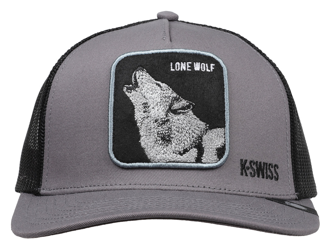 Gorra K-Swiss Lobo Gris para Hombre