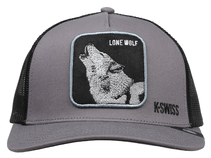 Gorra K-Swiss Lobo Gris para Hombre