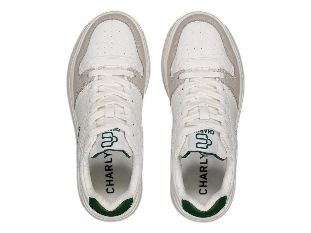 Tenis Charly Blanco y Verde para Hombre